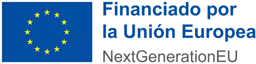 Logo kit digital "Financiado por la UE"