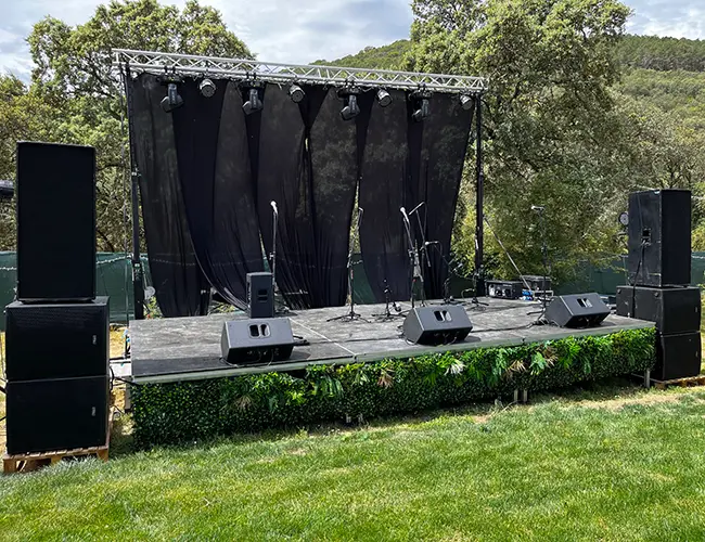 Escenario para bodas